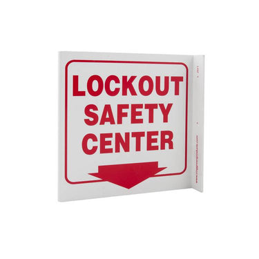 ZING Eco Safety L Sign, 7X7- Model 2571